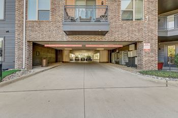 Private garage parking